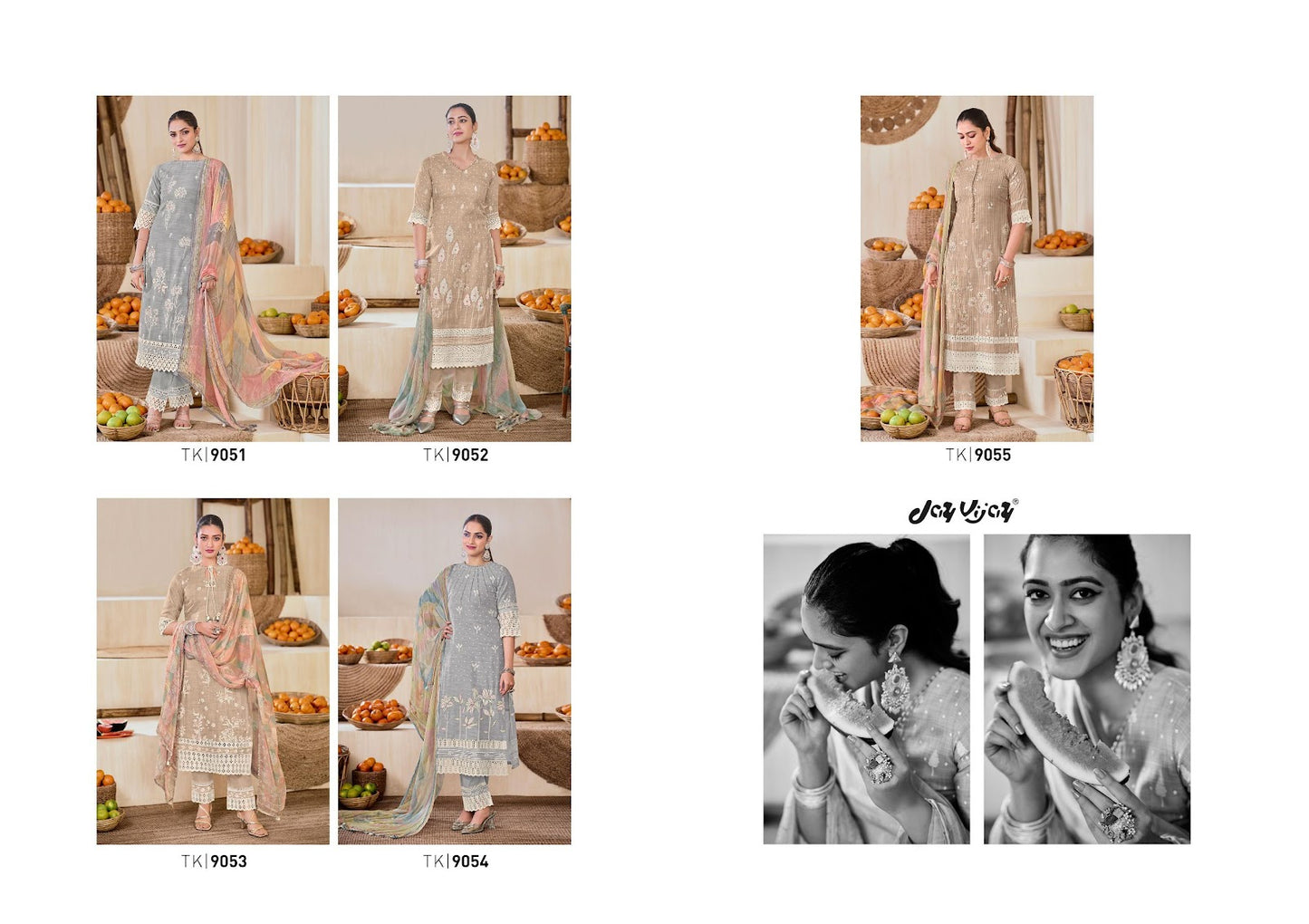 Tokri Jay Vijay South Cotton Pant Style Suits