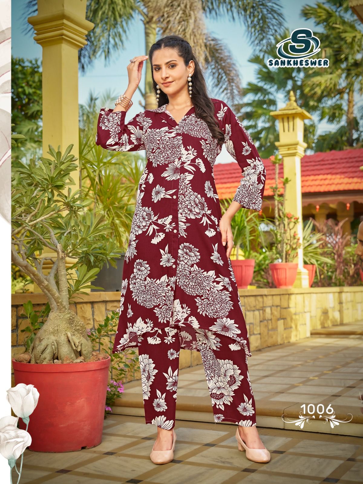 Trendy Touch Sankheswer Reyon Co Ord Set Manufacturer India