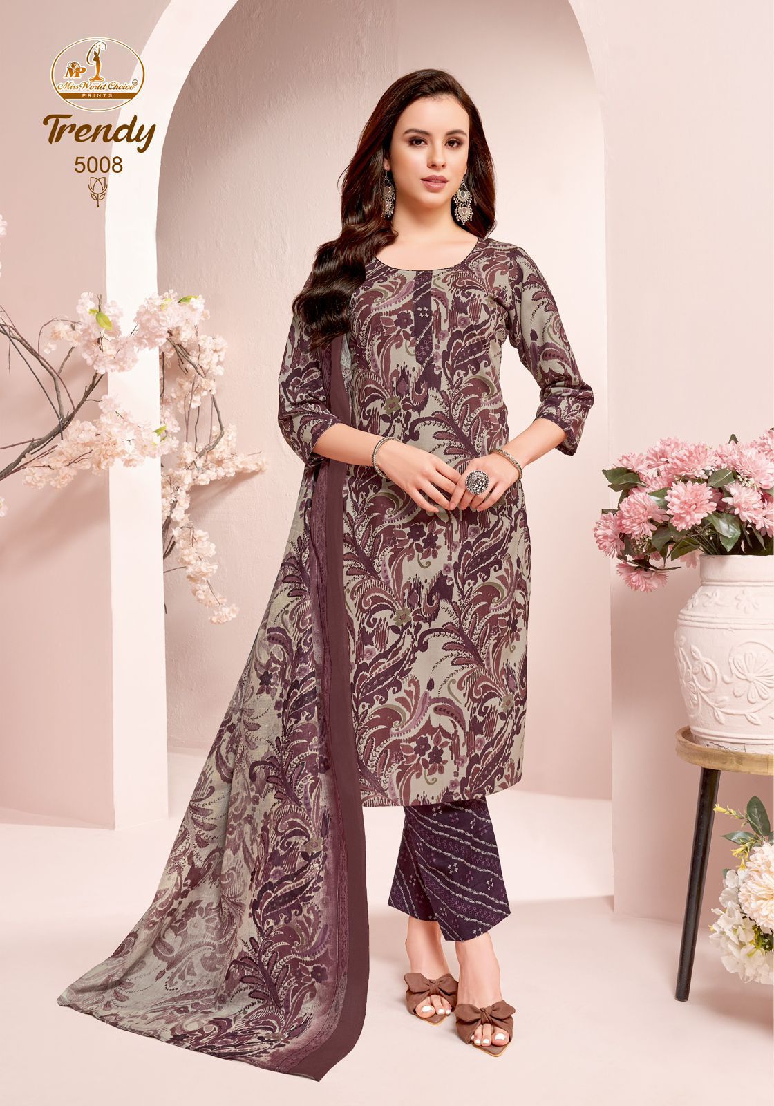 Trendy Vol 5 Miss World Choice Readymade Cotton Pant Suits Wholesaler Gujarat