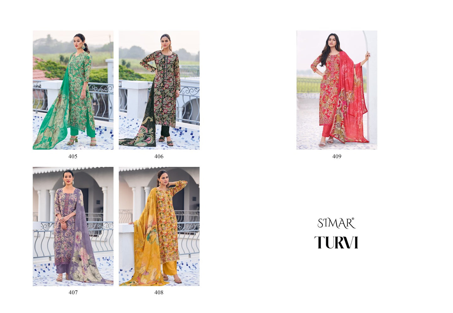 Turvi Simar Viscose Plazzo Style Suits Manufacturer Ahmedabad