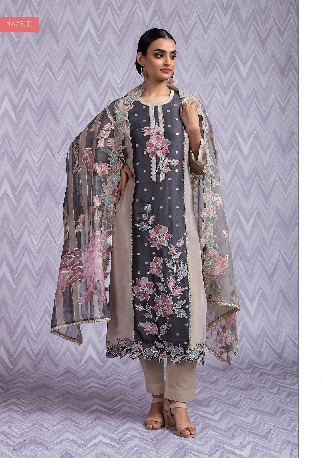 Uchita Naariti Pant Style Suits Manufacturer India
