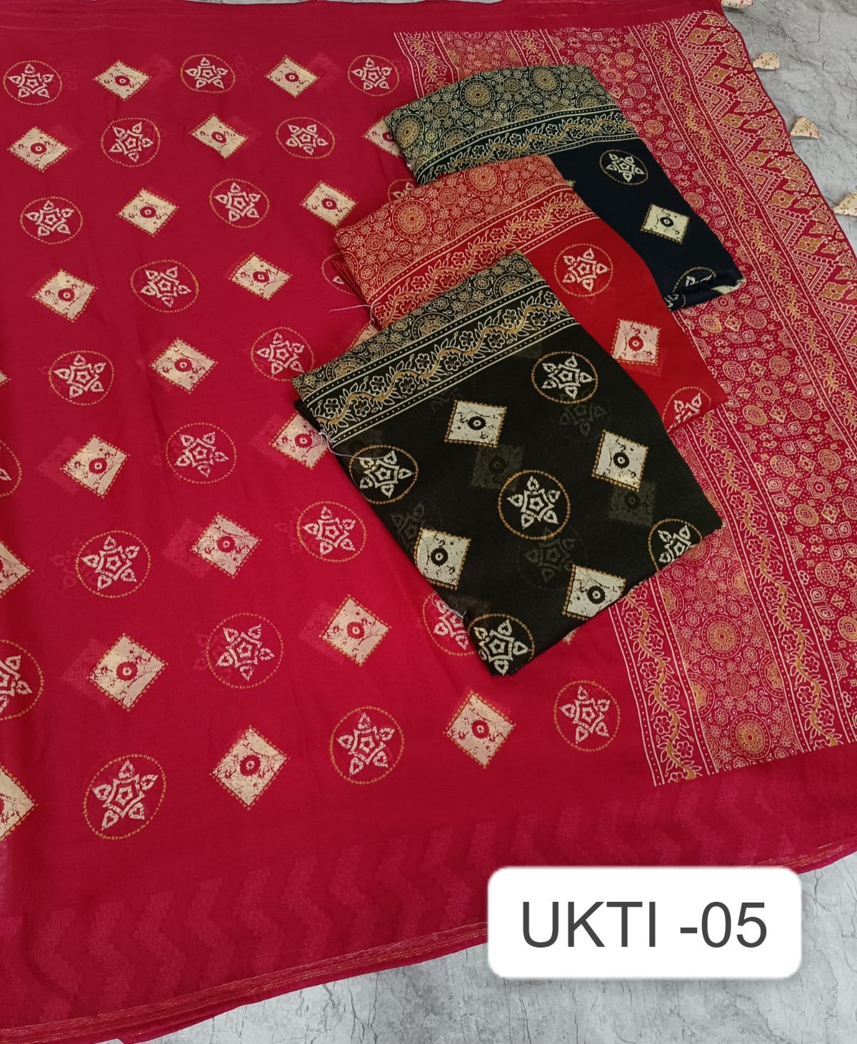 Ukti 5 Kalpveli Moss Sarees Manufacturer Gujarat