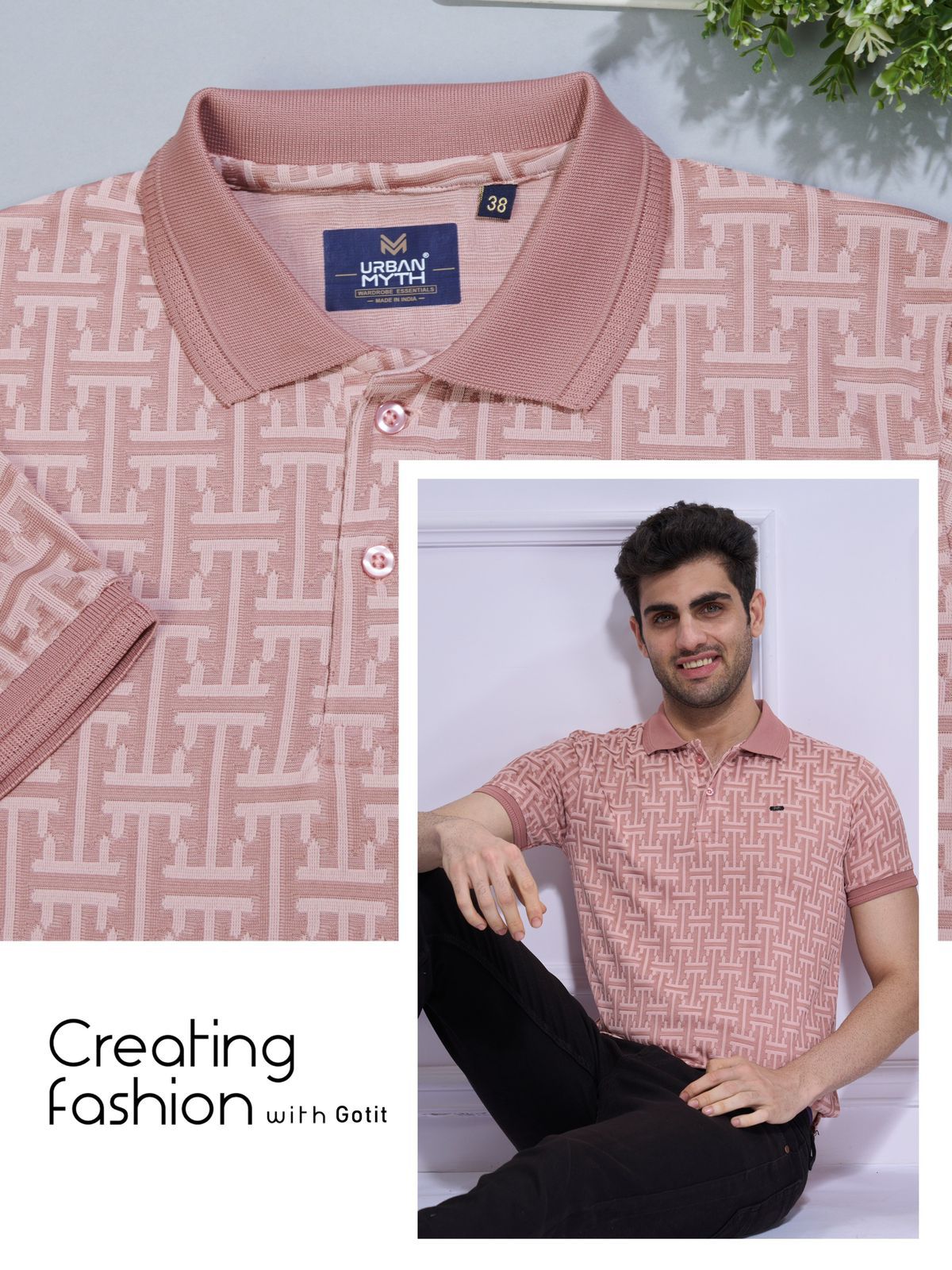 Um 191 Urban Myth Lycra Mens Tshirts Manufacturer Gujarat