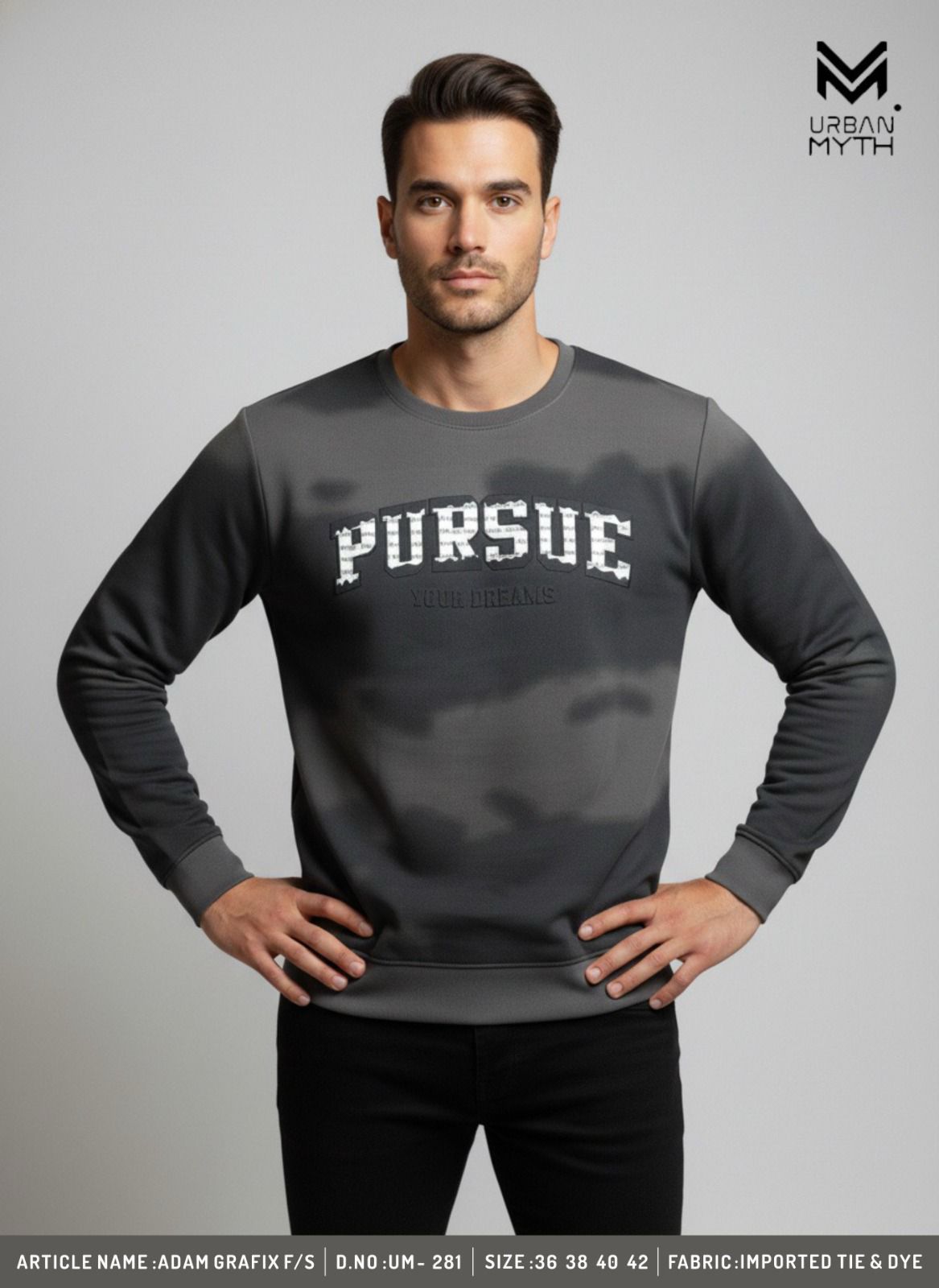 Um 281 Urban Myth Tie Dye Mens Tshirts Manufacturer