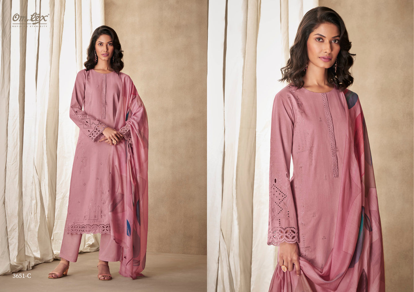 Uma Omtex Lawn Cotton Plazzo Style Suits