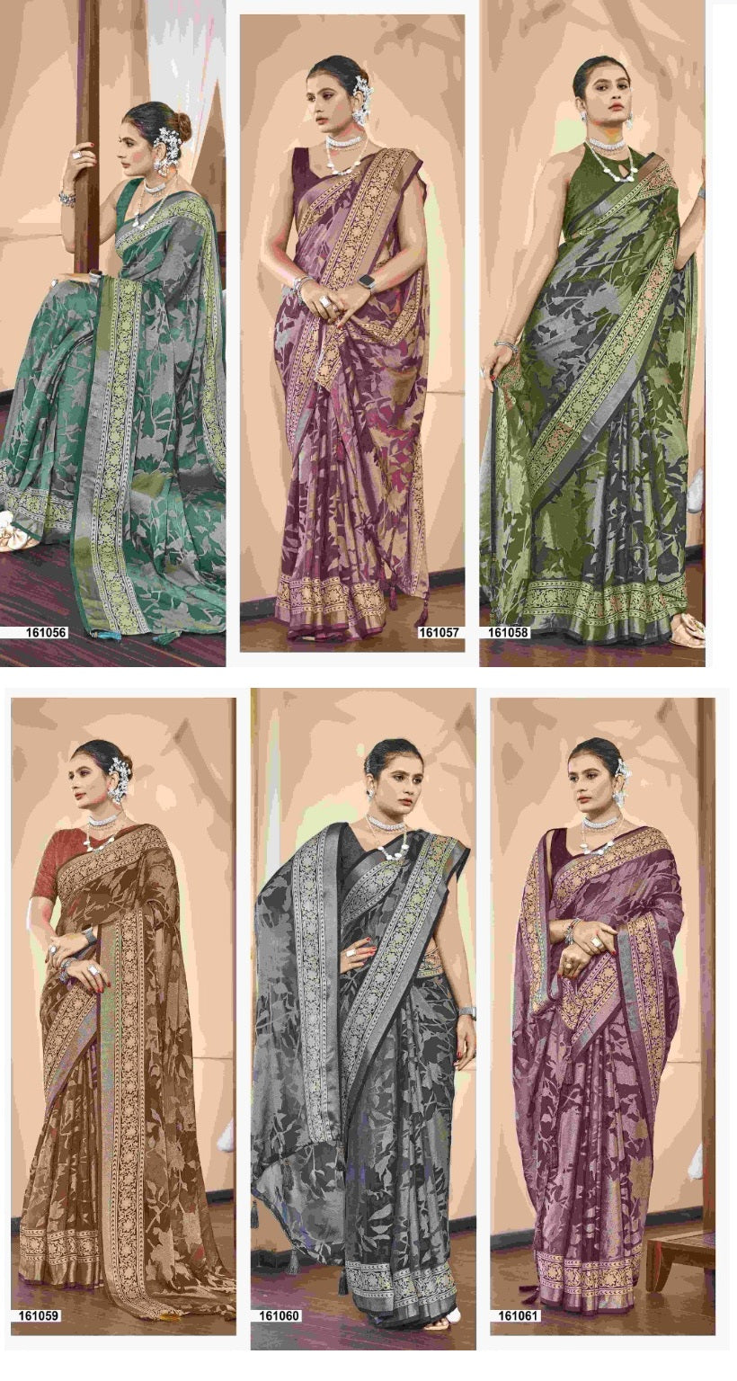 Umananda Vallabhi Prints Brasso Sarees Supplier