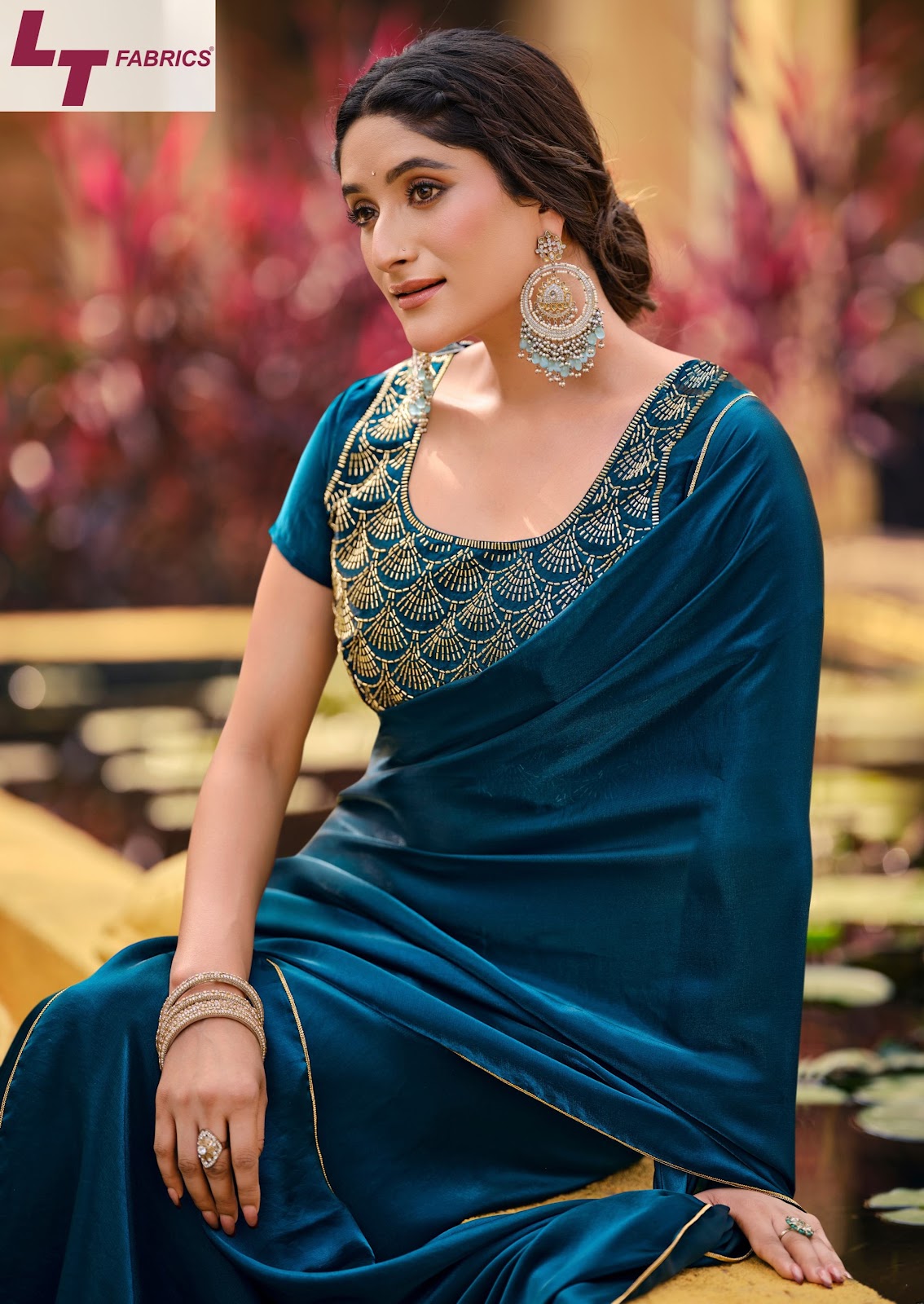Utopia Vol 2 Lt Fabrics Silk Sarees Exporter Ahmedabad