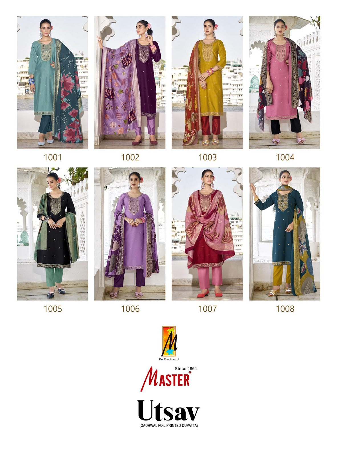 Utsav Master Gadwal Readymade Pant Style Suits Wholesaler Gujarat