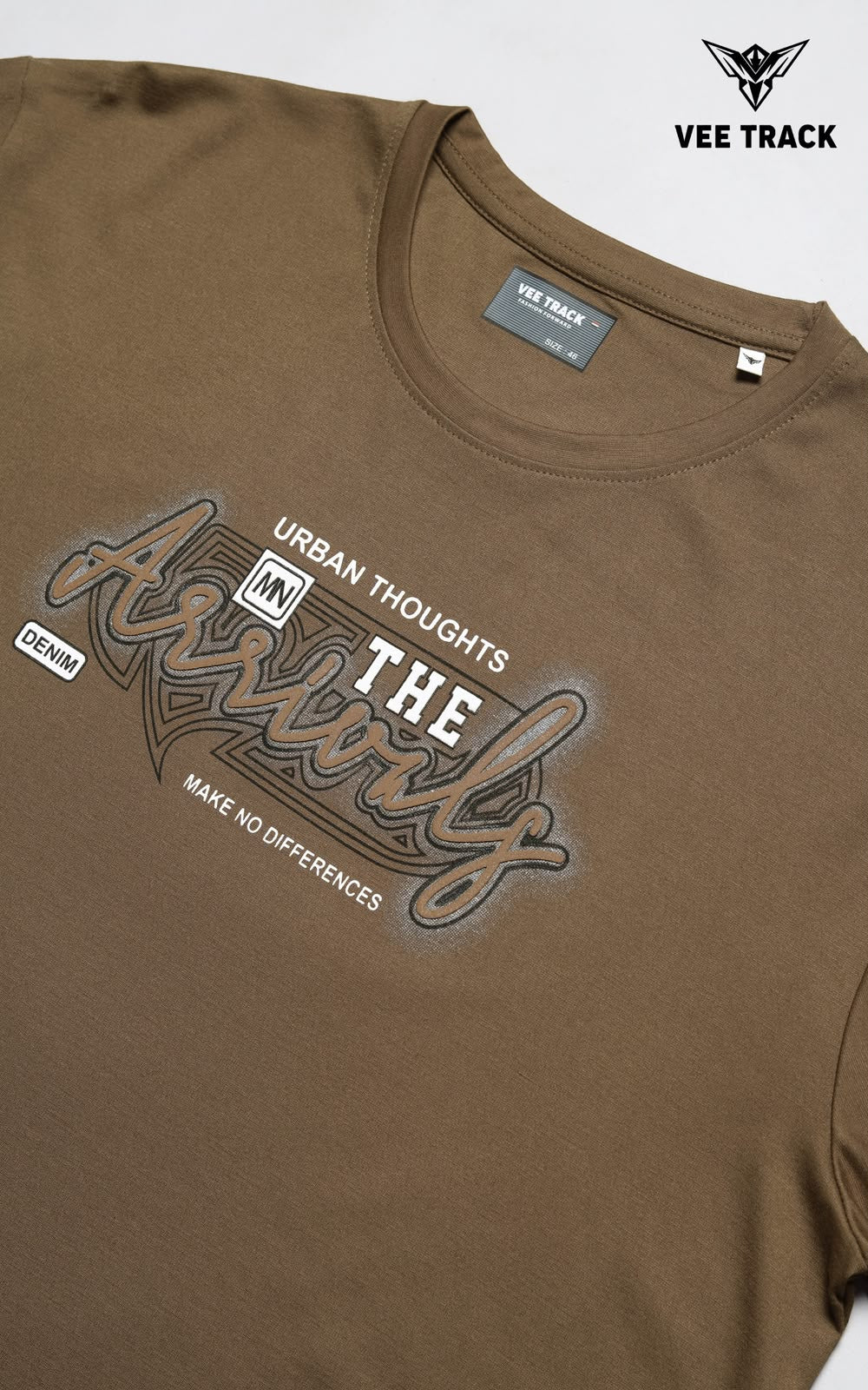 V2264 Plus Size Vee Track Tencil Mens Tshirts Manufacturer