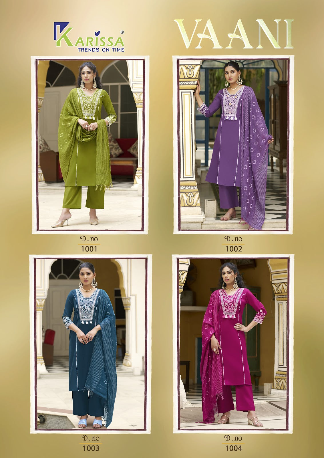 Vaani Karissa Linen Readymade Pant Style Suits Supplier