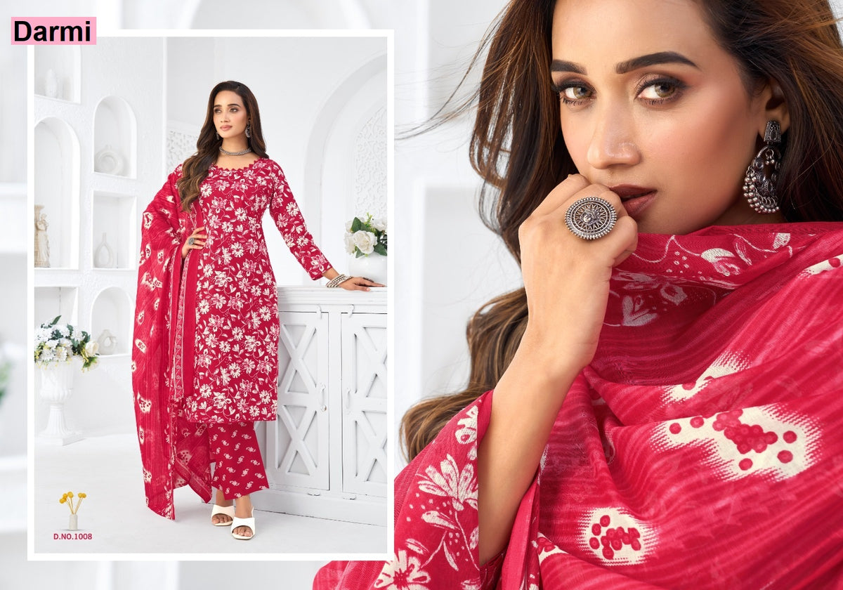 Vaani Vol 2 Darmi Cotton Dress Material Supplier India