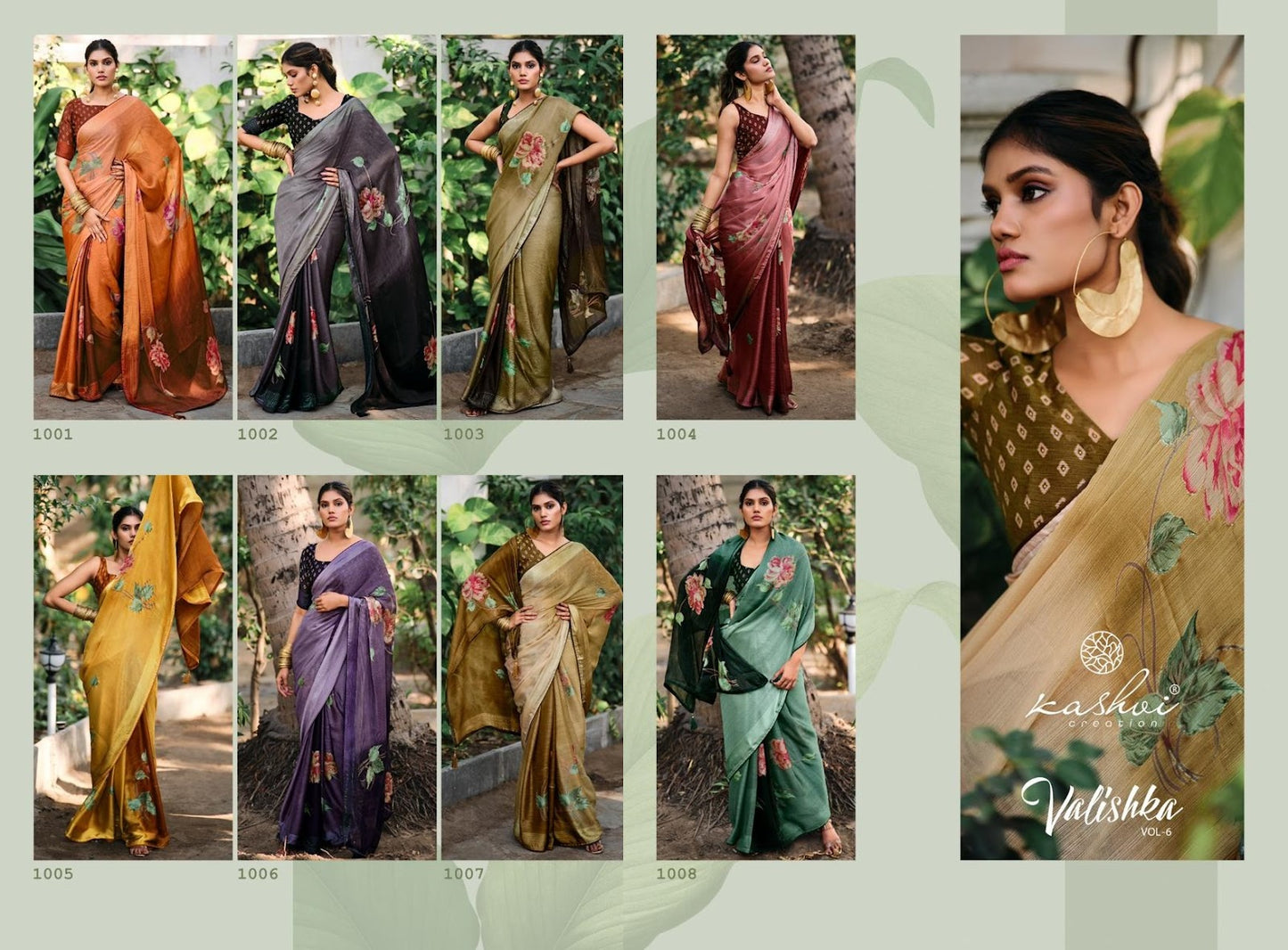 Valishka Vol 6 Kashvi Creation Viscose Weaving Sarees