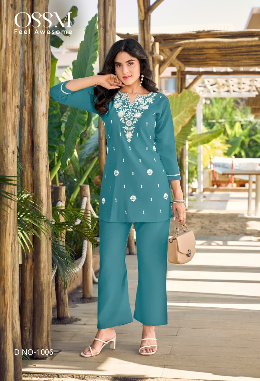 Vama Vol 5 Ossm Viscose Co Ord Set Wholesale Price