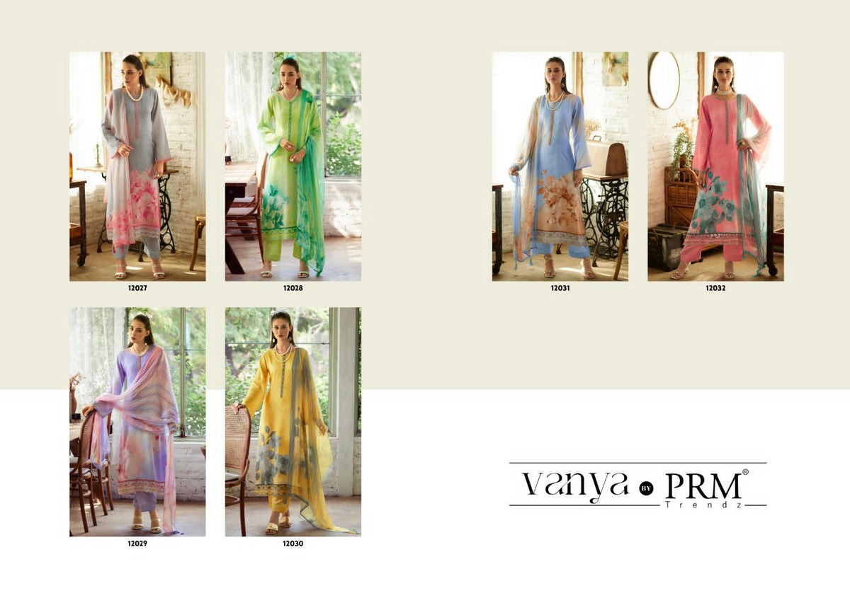 Vanya Prm Trendz Jam Cotton Pant Style Suits Wholesale Price