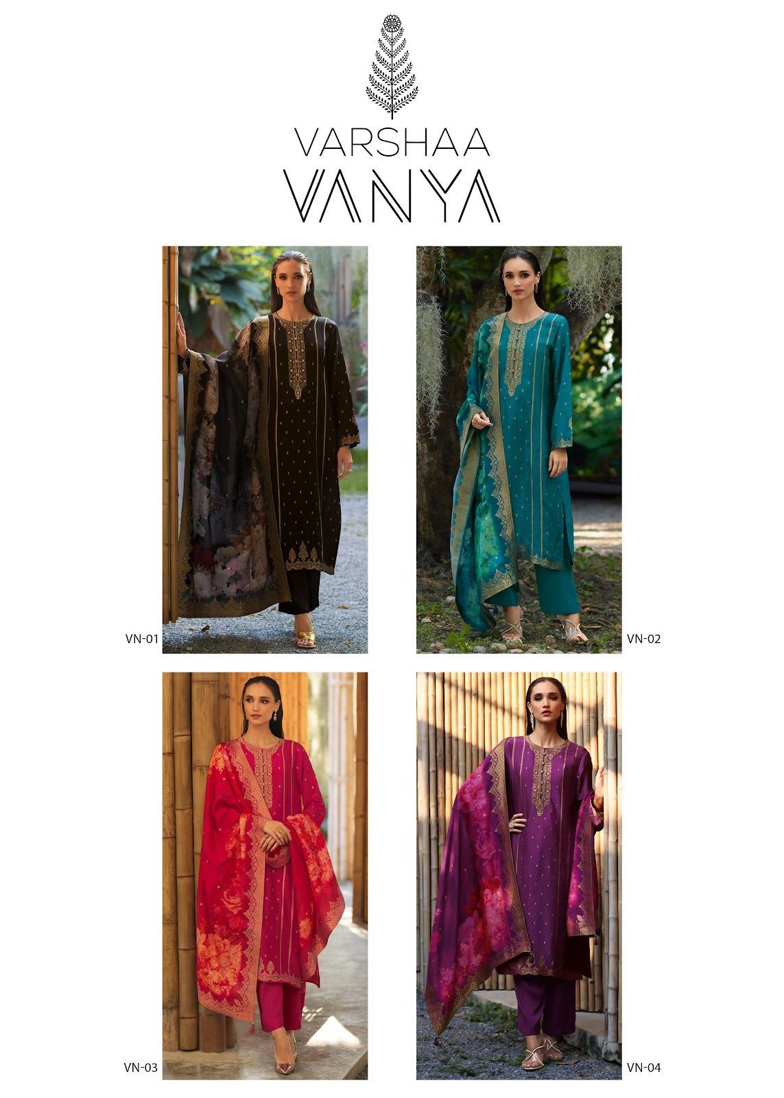 Vanya Varsha Fashions Viscose Pant Style Suits Wholesale Rate