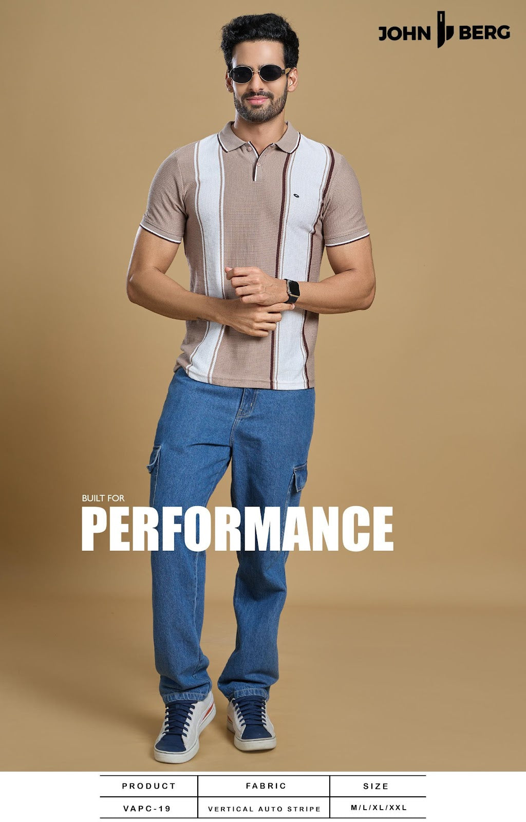 Vapc 19 John Berg Vertical Mens Tshirts Supplier Gujarat