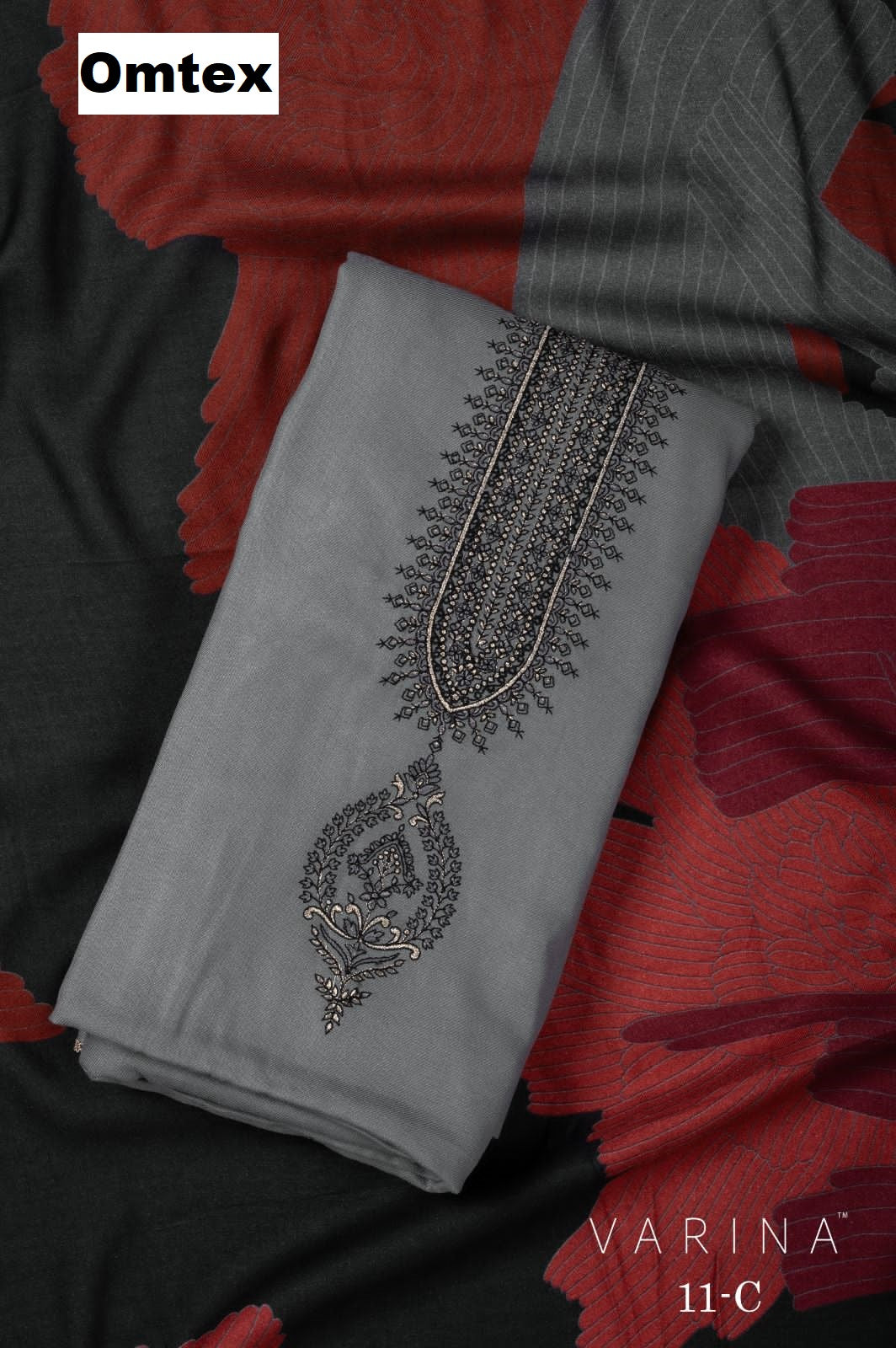 Varina 11 Omtex Pashmina Suits Exporter Gujarat