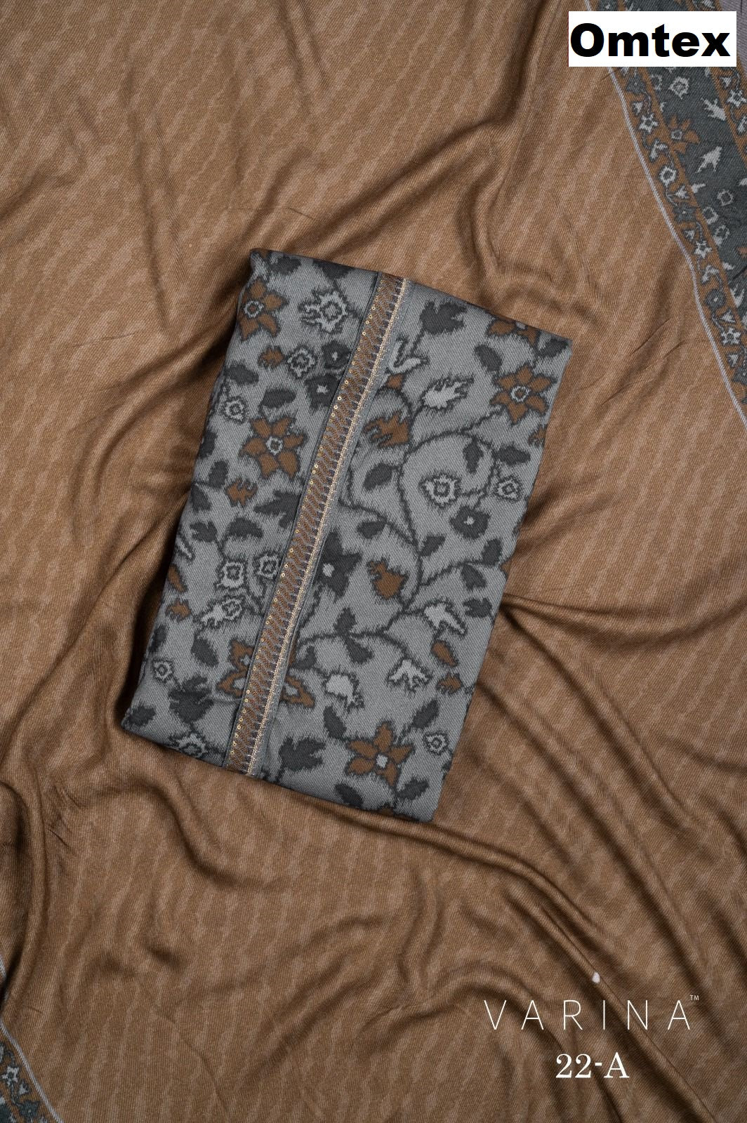 Varina Dno 10 Omtex Pashmina Suits Wholesale Rate