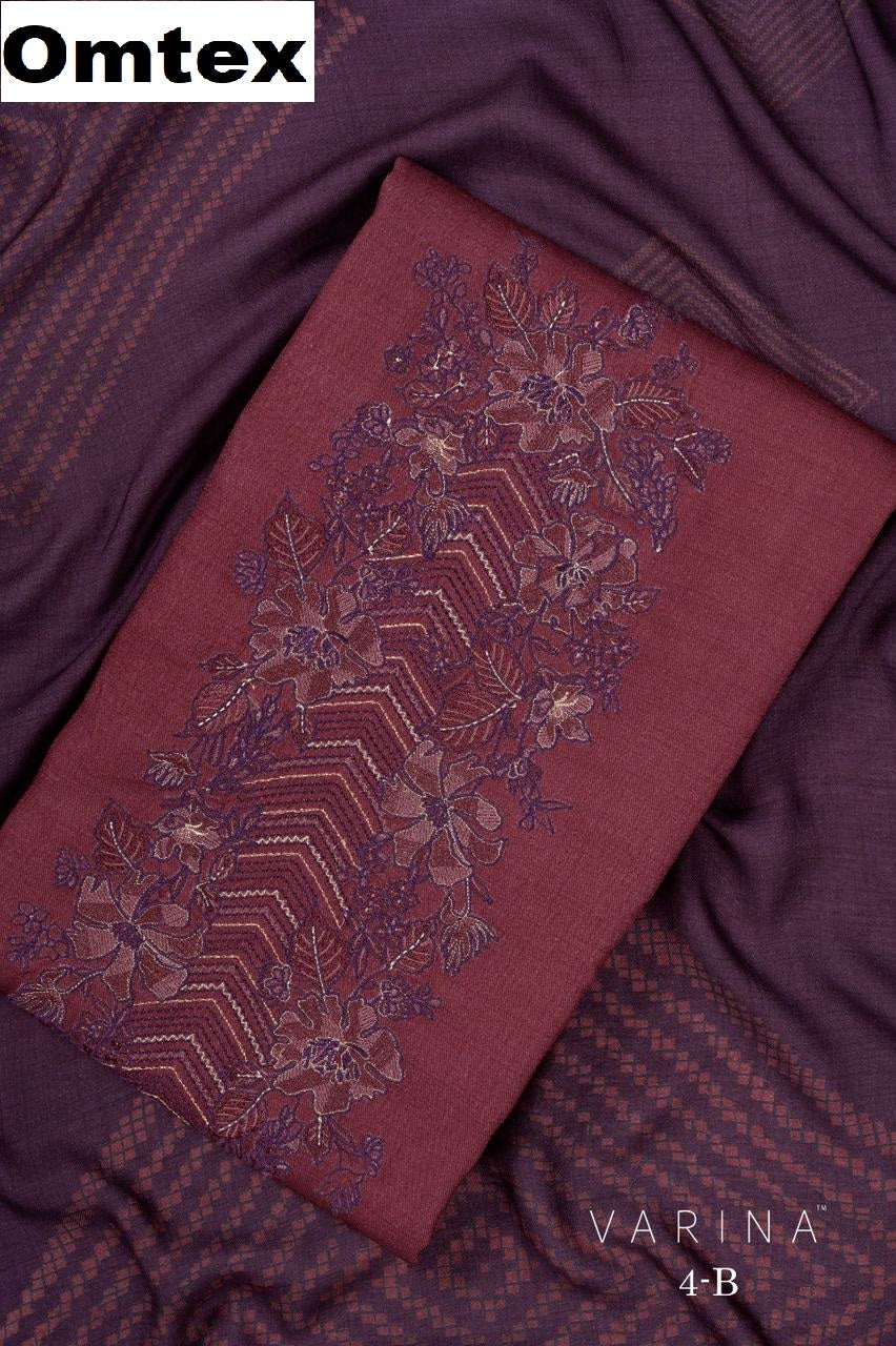 Varina Omtex Pashmina Suits Wholesaler India