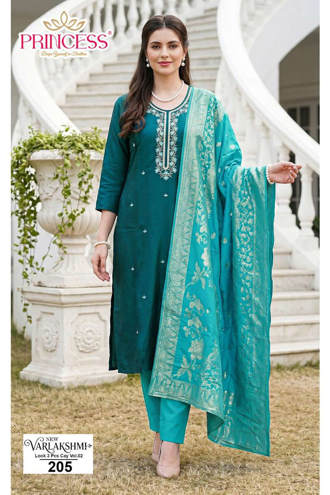Varlakshmi Princess Creation Readymade Pant Style Suits Manufacturer