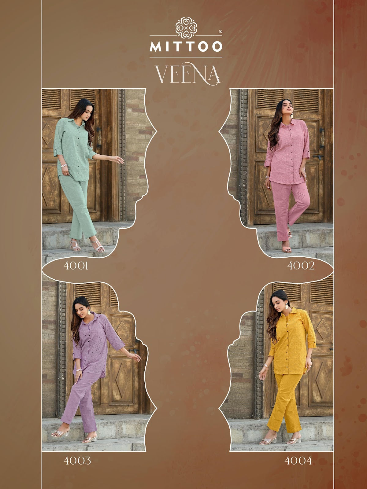 Veena Mittoo Cotton Co Ord Set Manufacturer Gujarat