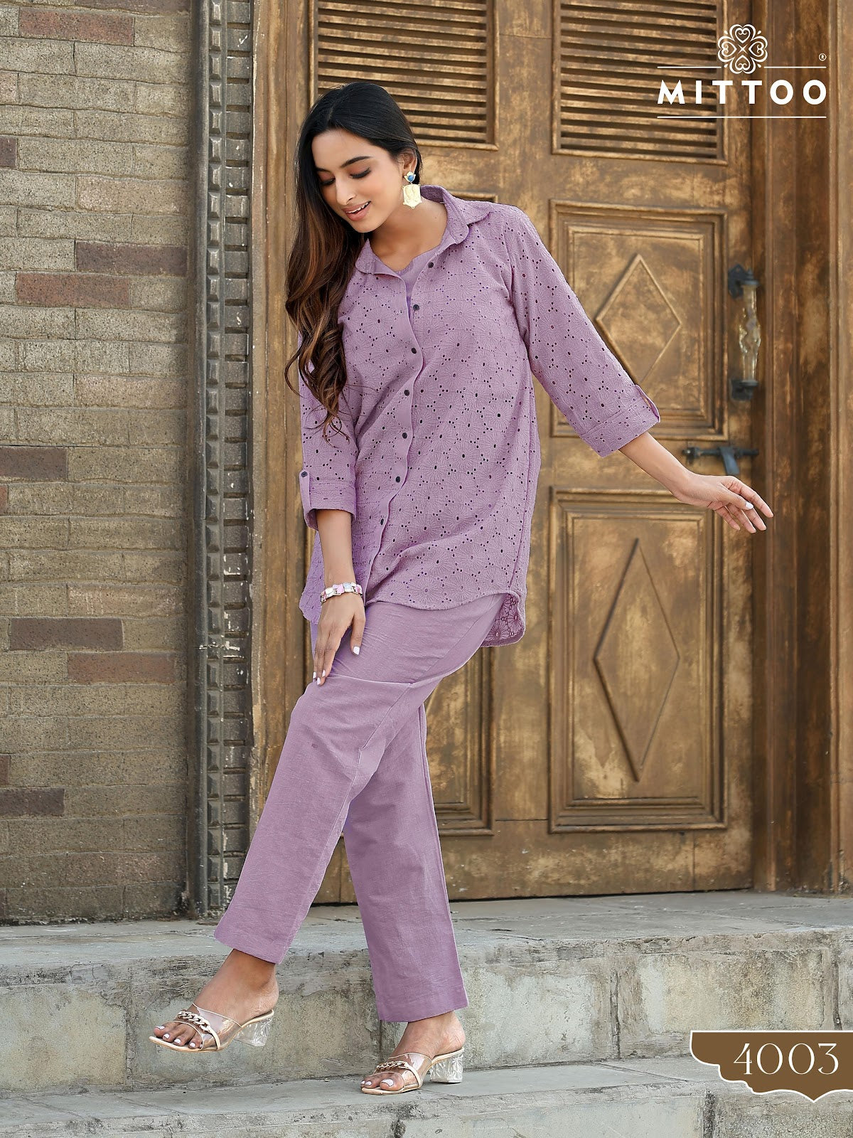 Veena Mittoo Cotton Co Ord Set Manufacturer Gujarat