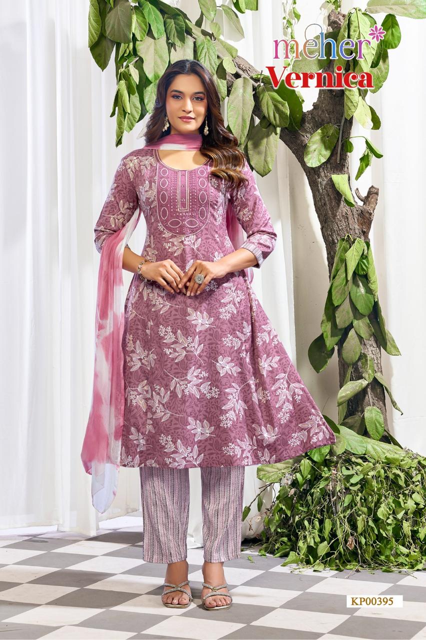 Vernica Meher Capsule Readymade Anarkali Suits Exporter Gujarat