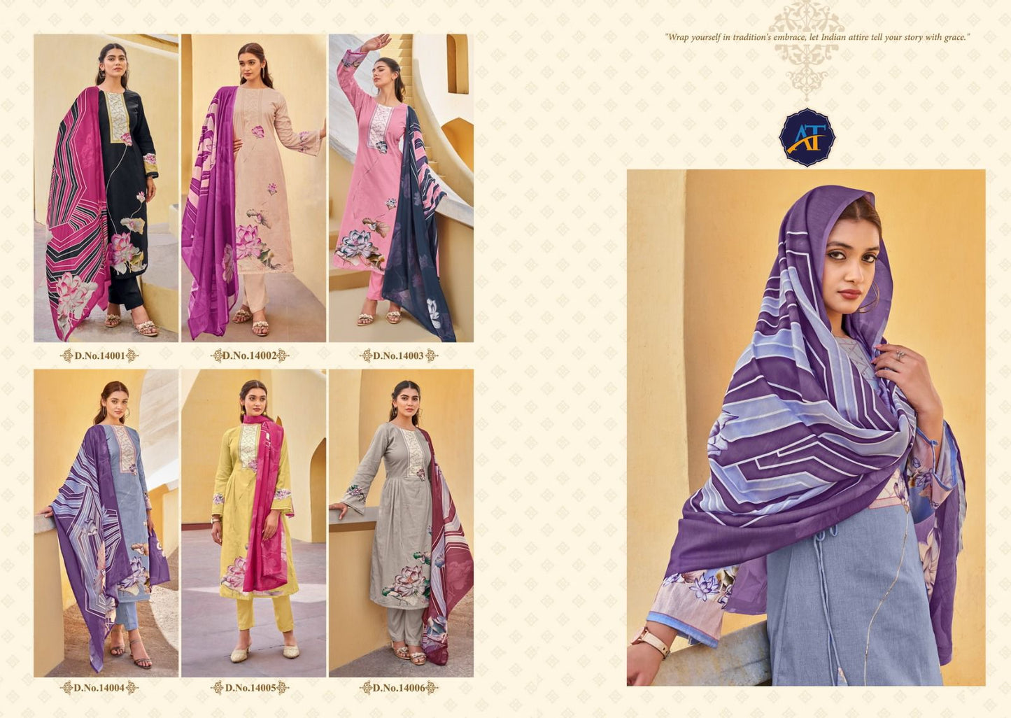 Vihaana At Lawn Cotton Pant Style Suits