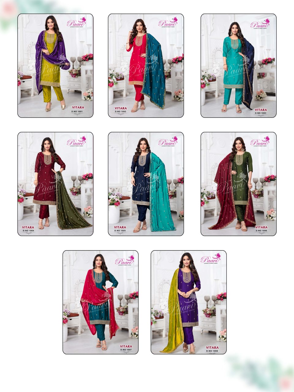 Vitara Paavi Vichitra Readymade Pant Style Suits Manufacturer Gujarat