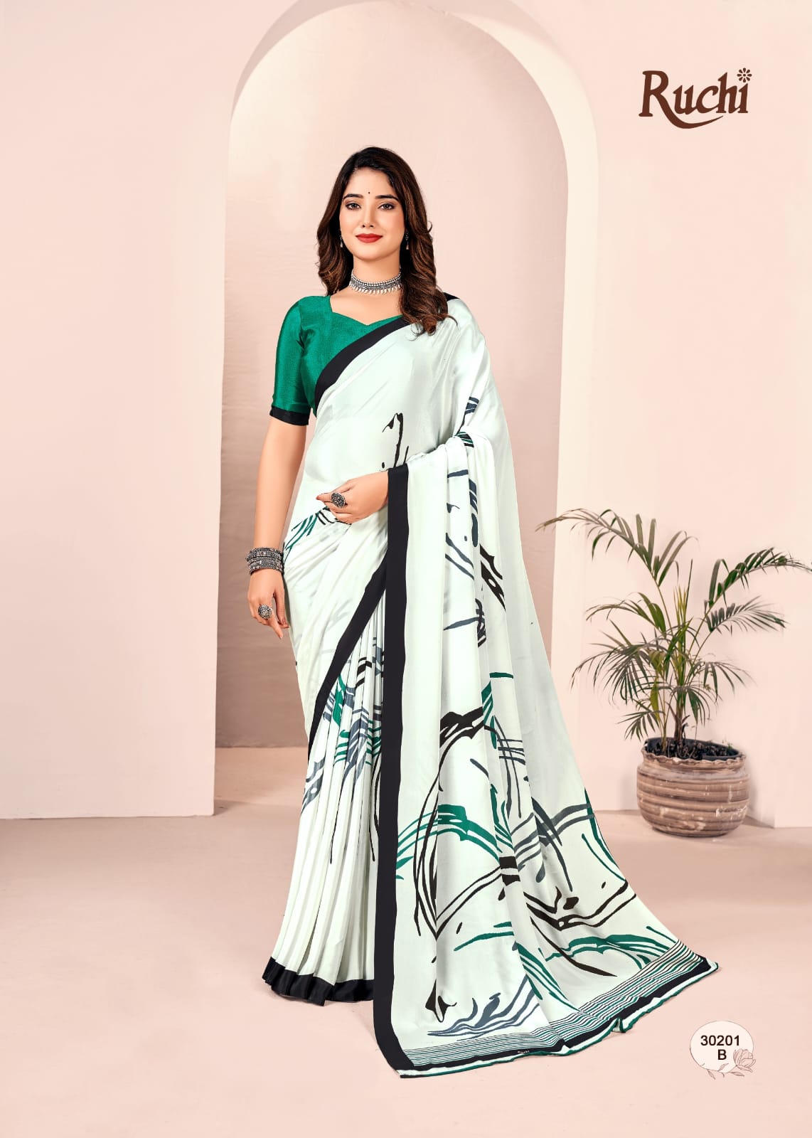 Vivanta Silk-28 Ruchi Silk Crepe Sarees