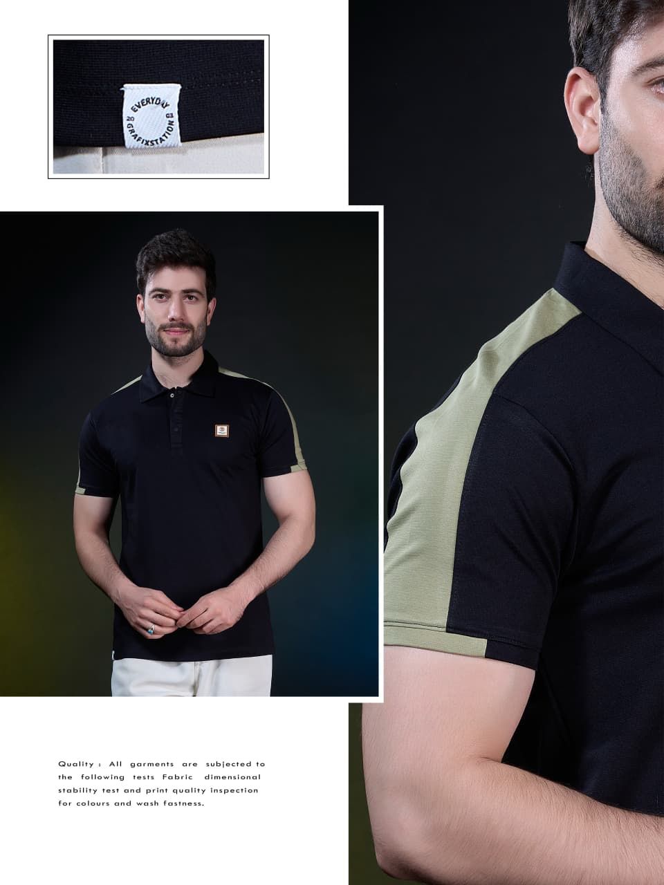 Vol 1110 Everyday Canvas Interlock Mens Tshirts Exporter