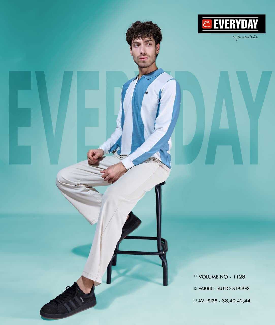 Vol 1128 Everyday Auto Stripes Mens Tshirts Supplier