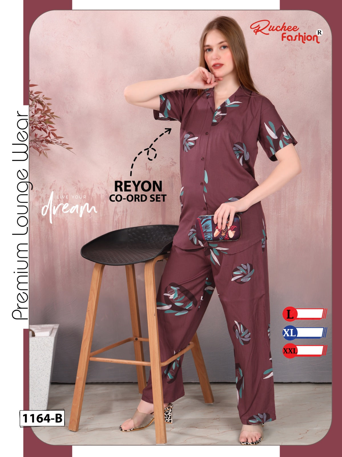 Vol 1164 Ruchee Fashion Rayon Co Ord Set Manufacturer