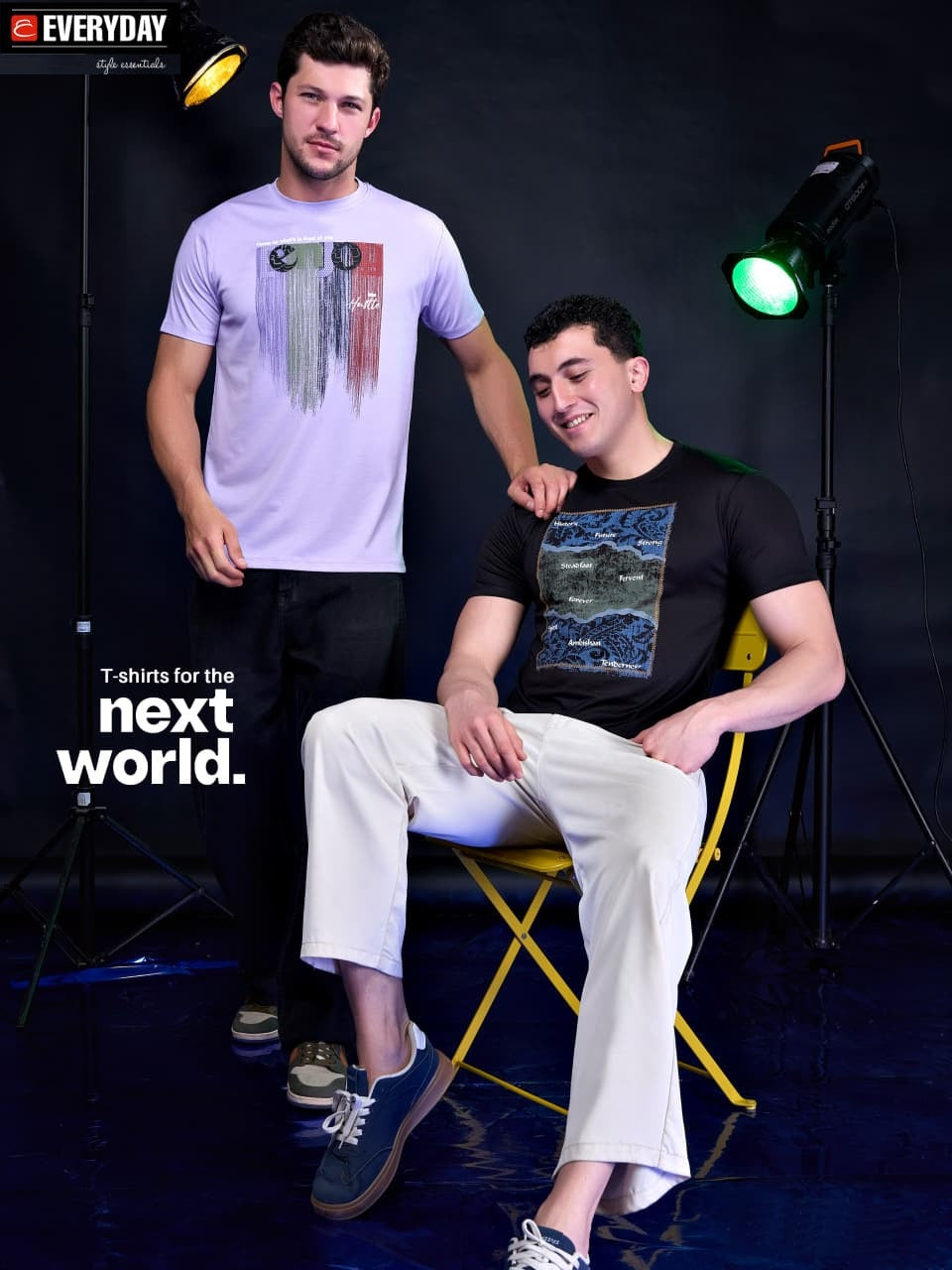 Vol 1238 Everyday Tencil Lycra Mens Tshirts Exporter India