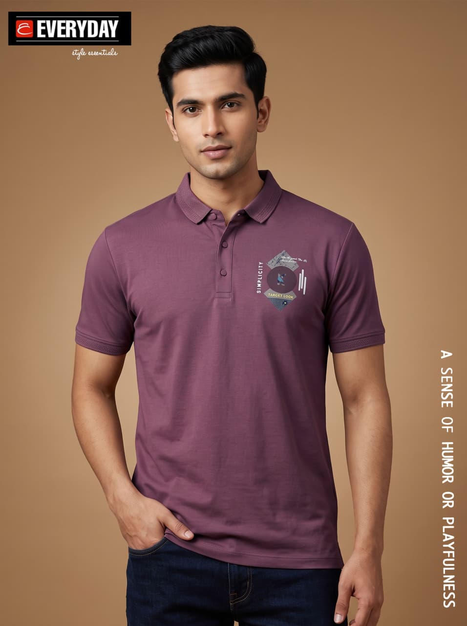 Vol 1380 Everyday Tencil Lycra Mens Tshirts Wholesale Price
