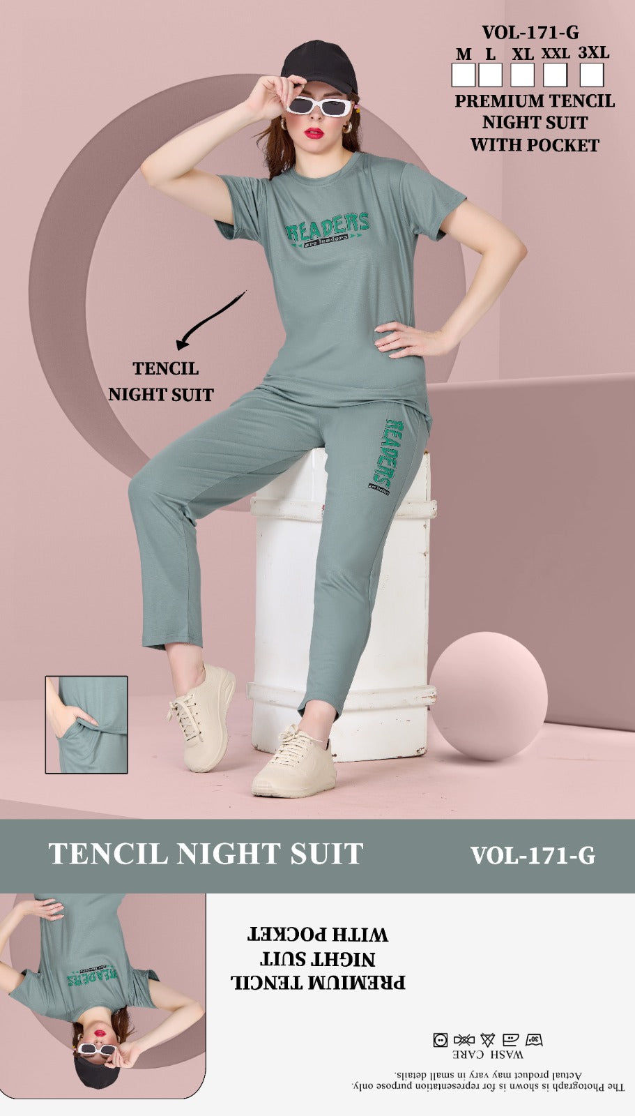 Vol 171 Jyc Tencil Pyjama Night Suits Manufacturer Gujarat