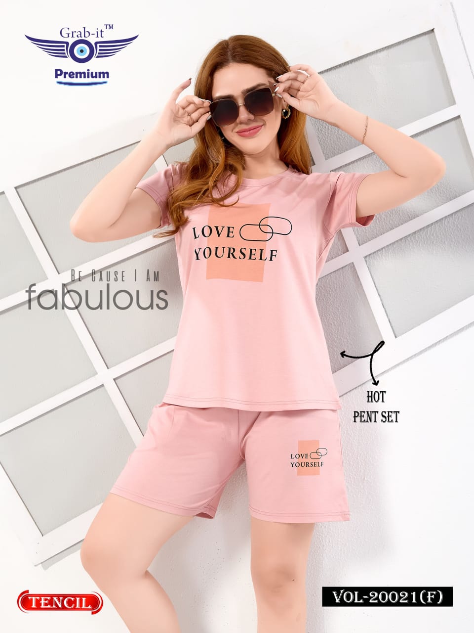 Vol 20021 F Grab It Shorts Night Suits Wholesale Price