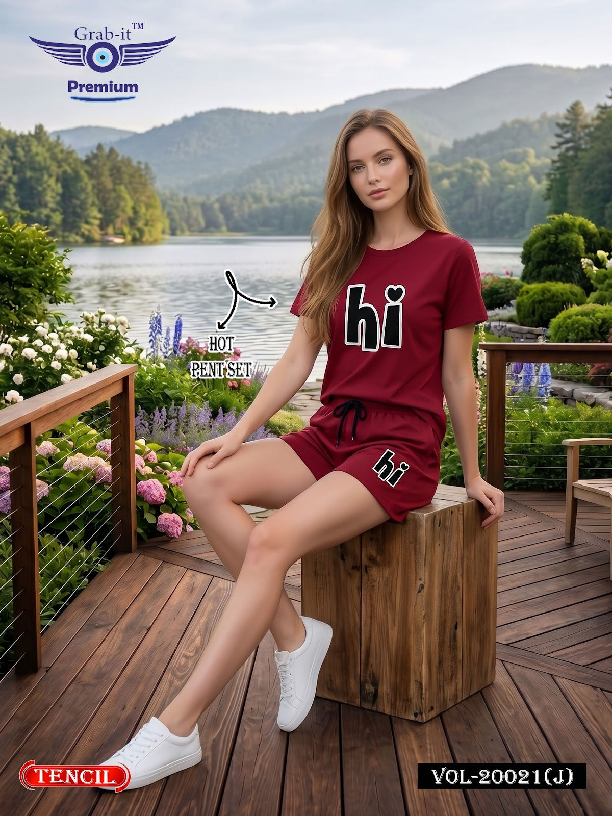 Vol 20021 J Grab It Tencil Shorts Night Suits Supplier Gujarat