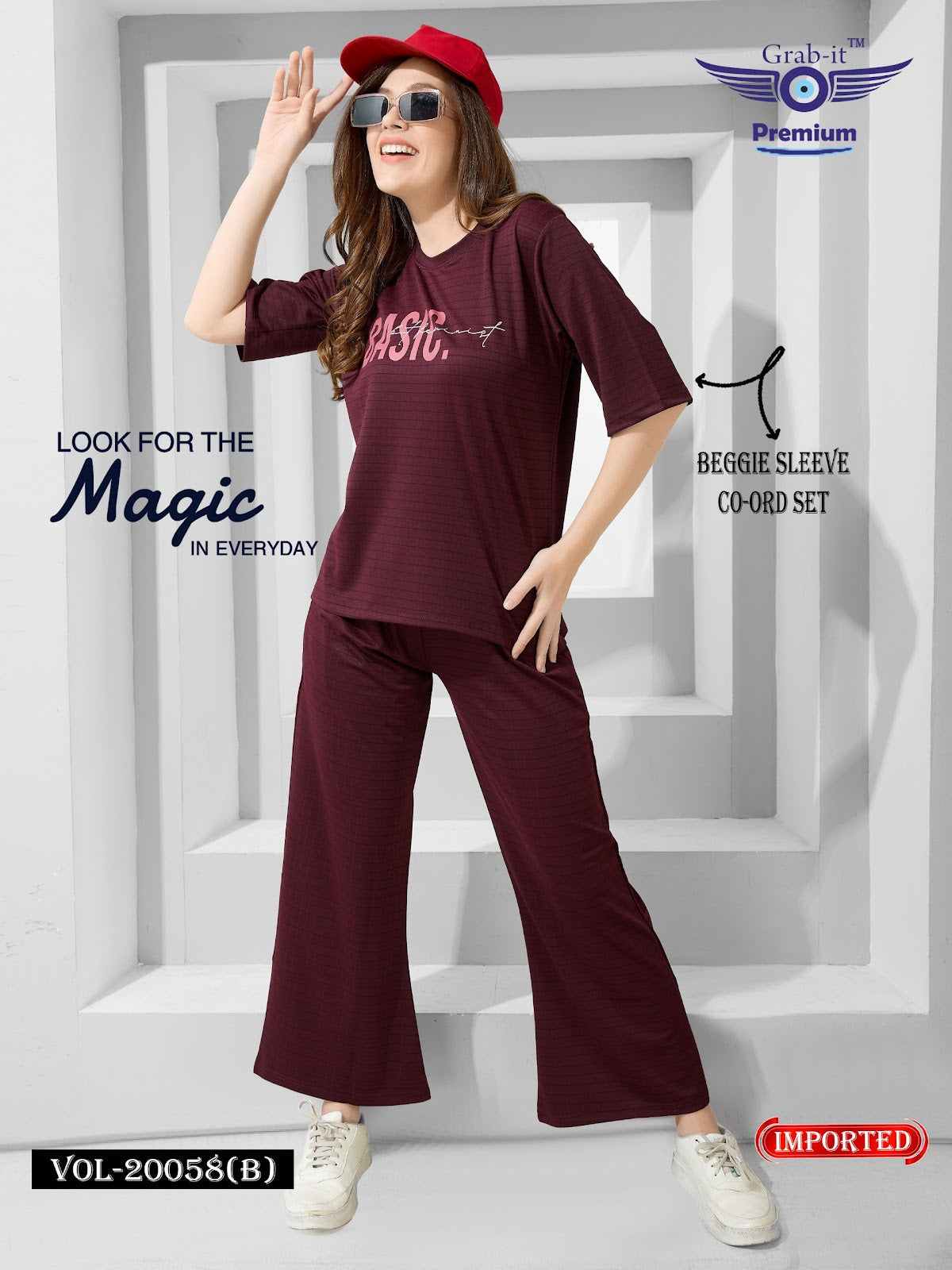 Vol 20058 B Grab It Imported Co Ord Set Supplier India