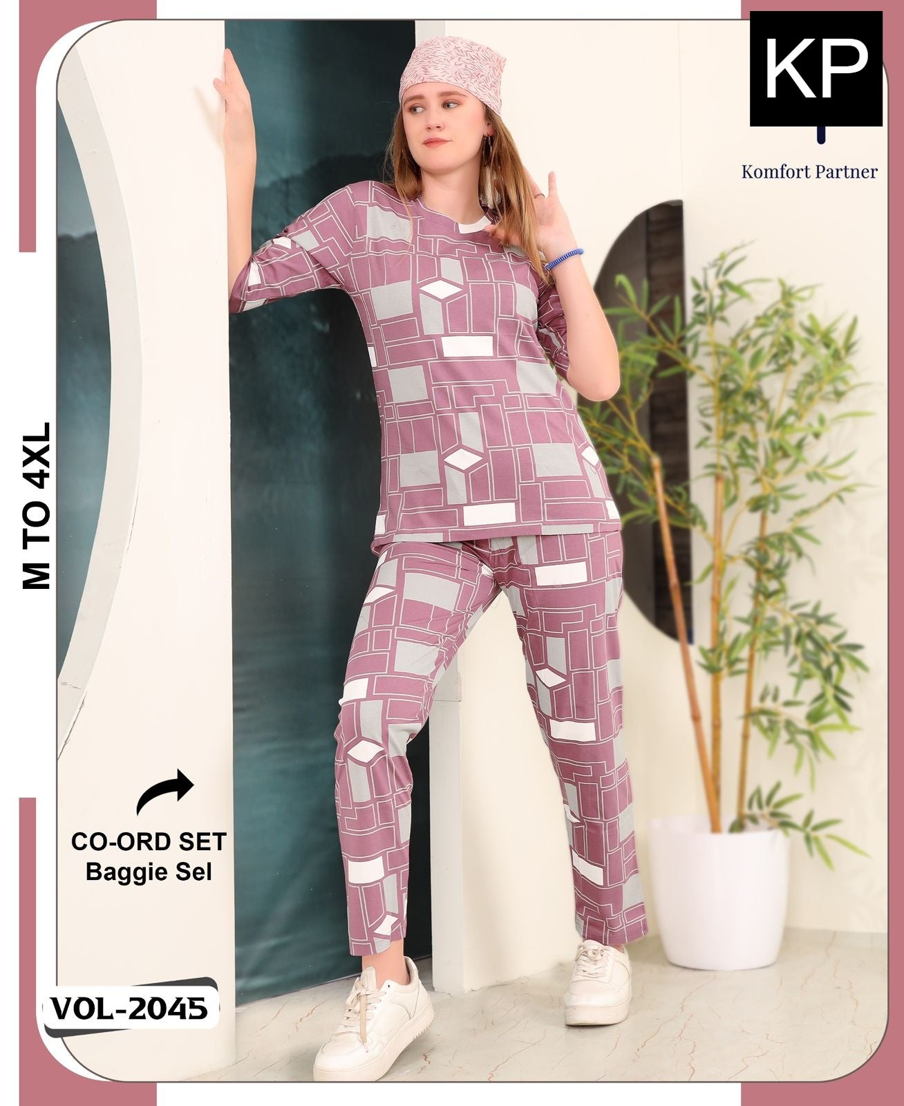 Vol 2045 Kp Hosiery Co Ord Set Supplier India