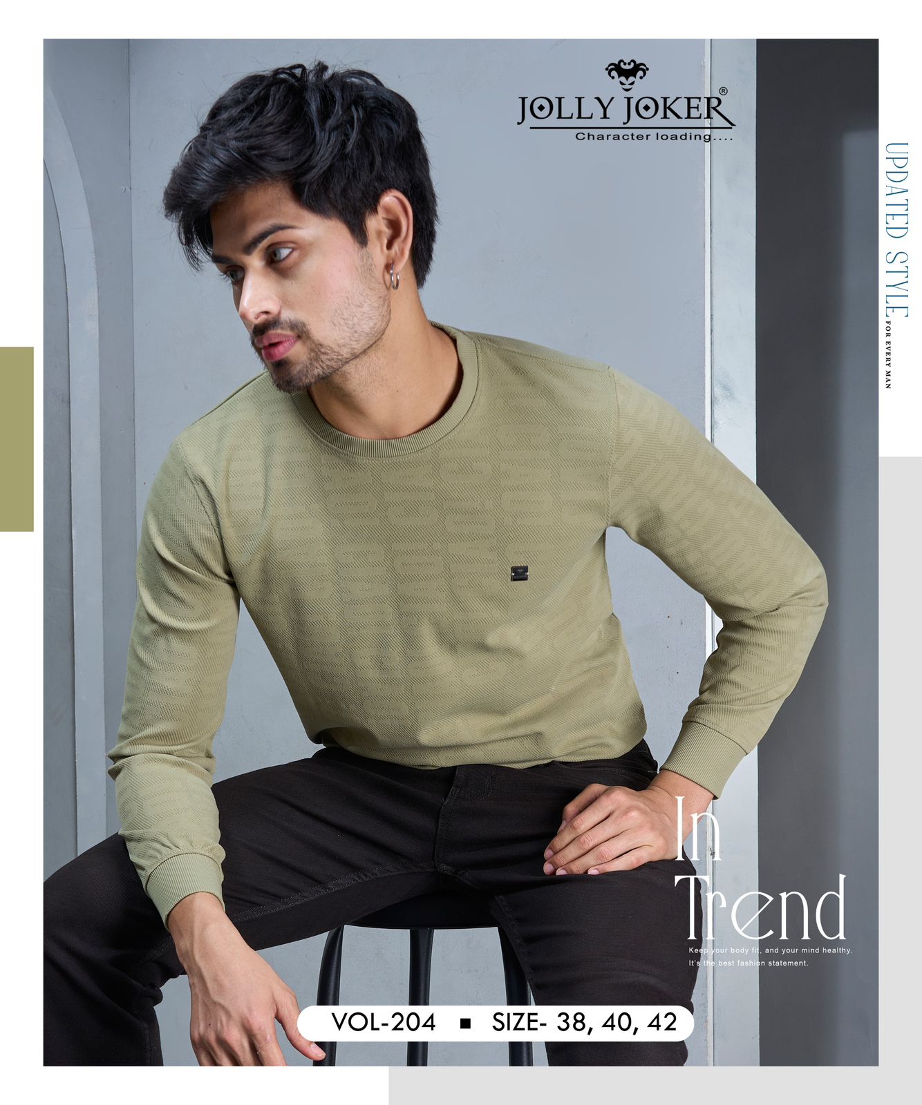 Vol 204 Jolly Joker Imported Mens Tshirts Supplier Ahmedabad