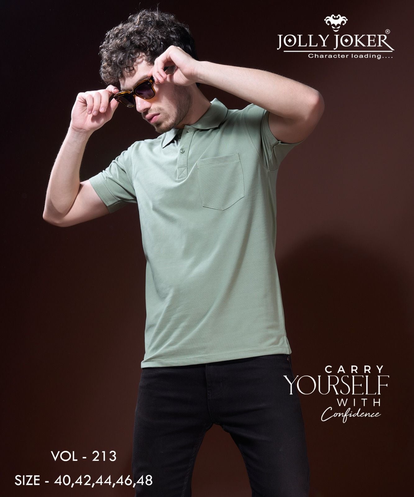 Vol 213 Jolly Joker Cotton Mens Tshirts Wholesaler Ahmedabad