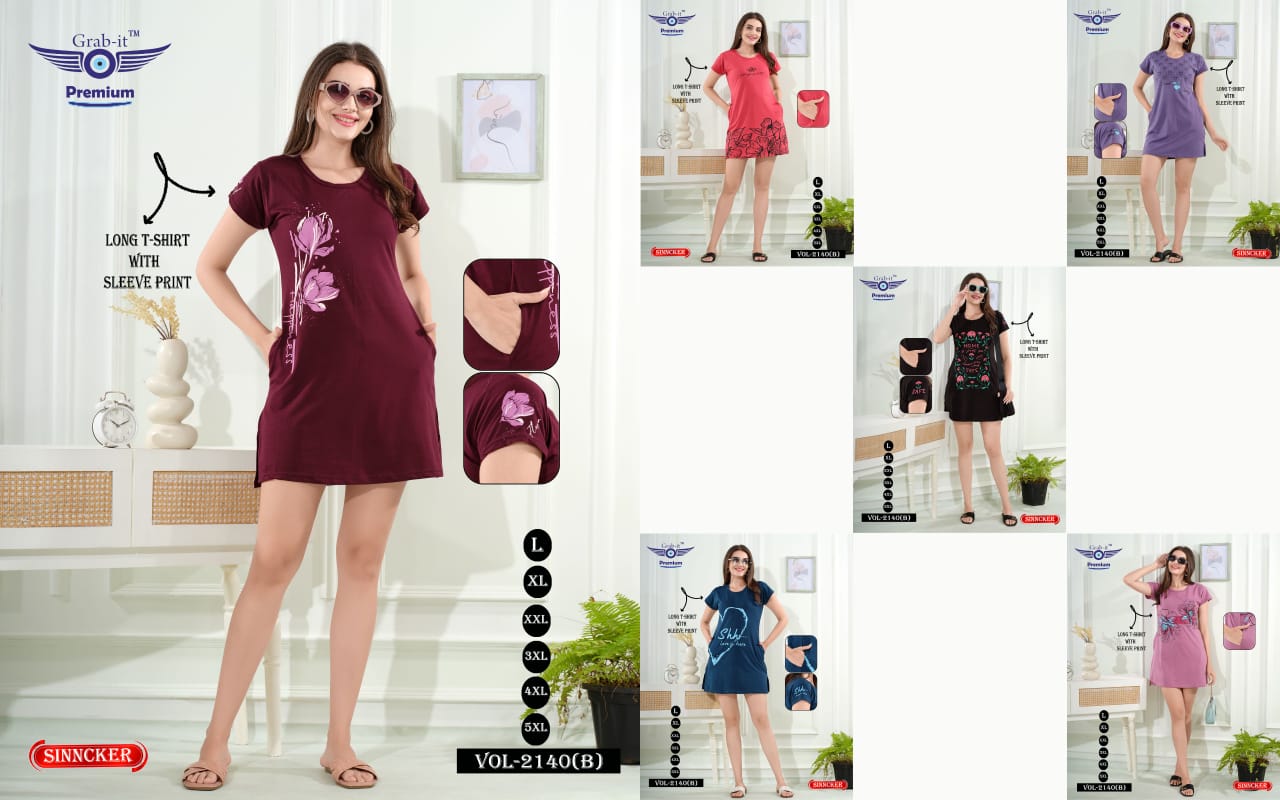 Vol 2140 B Grab It Sinker Women Long Tshirt Manufacturer