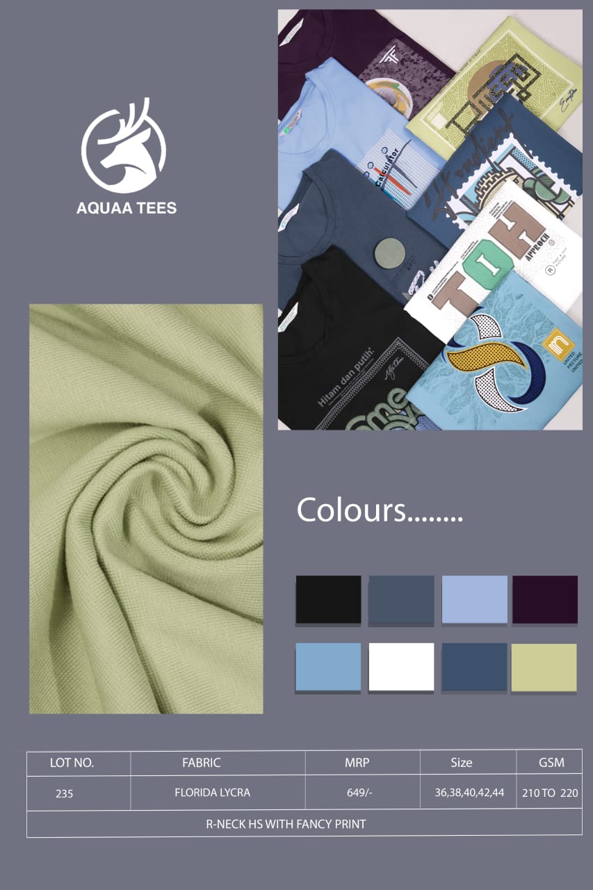 Vol 235 Aquaa Tees Imported Mens Tshirts Wholesaler
