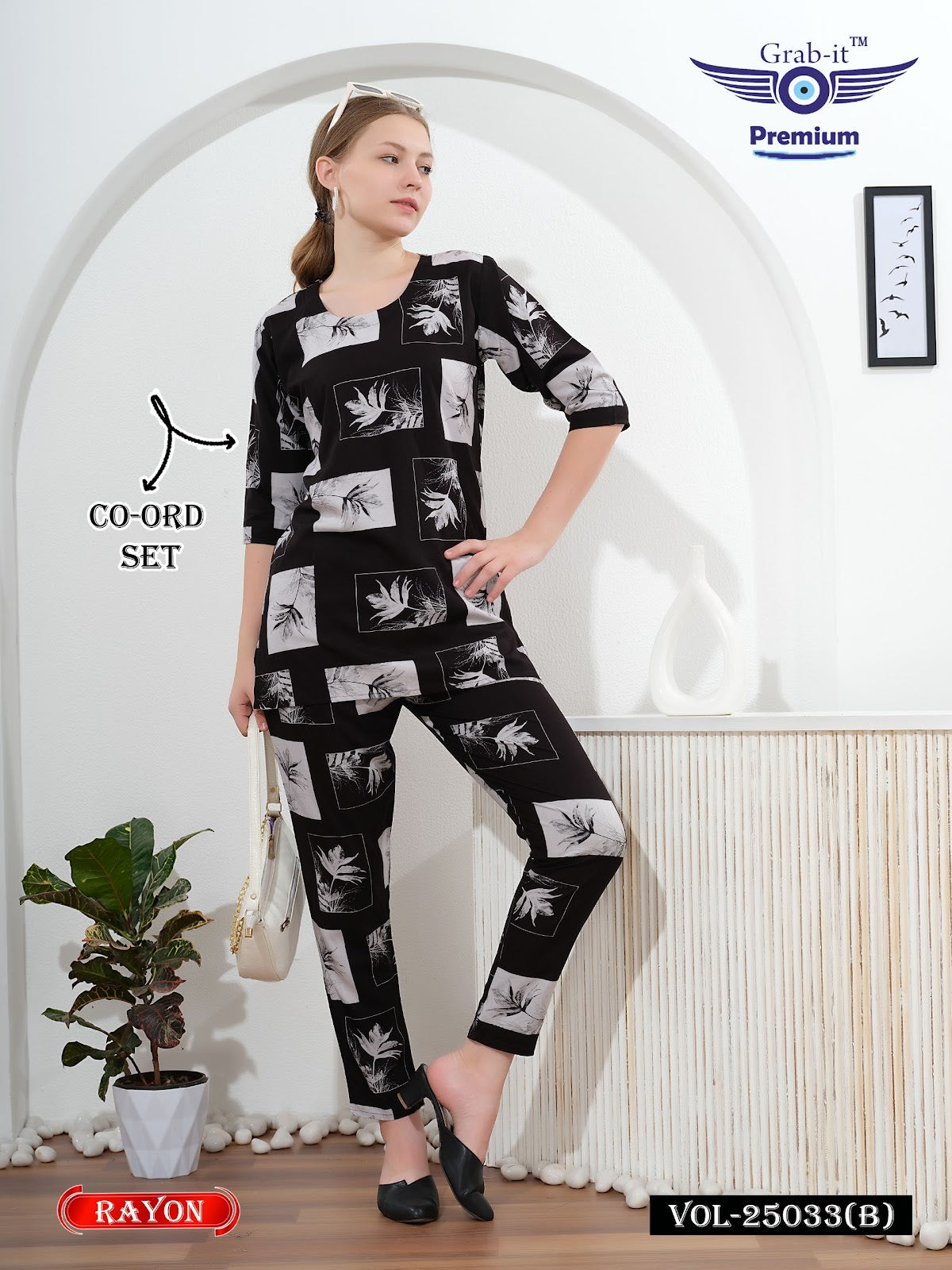 Vol 25033 B Grab It Rayon Co Ord Set Manufacturer Ahmedabad