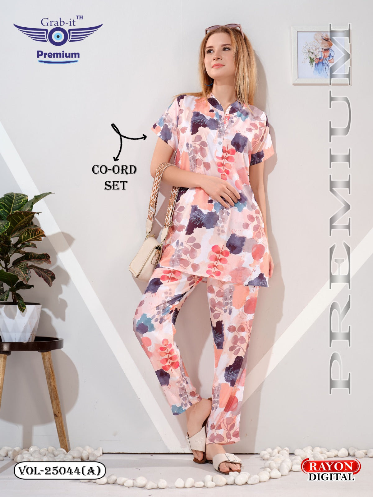 Vol 25044 A Grab It Rayon Co Ord Set Supplier India