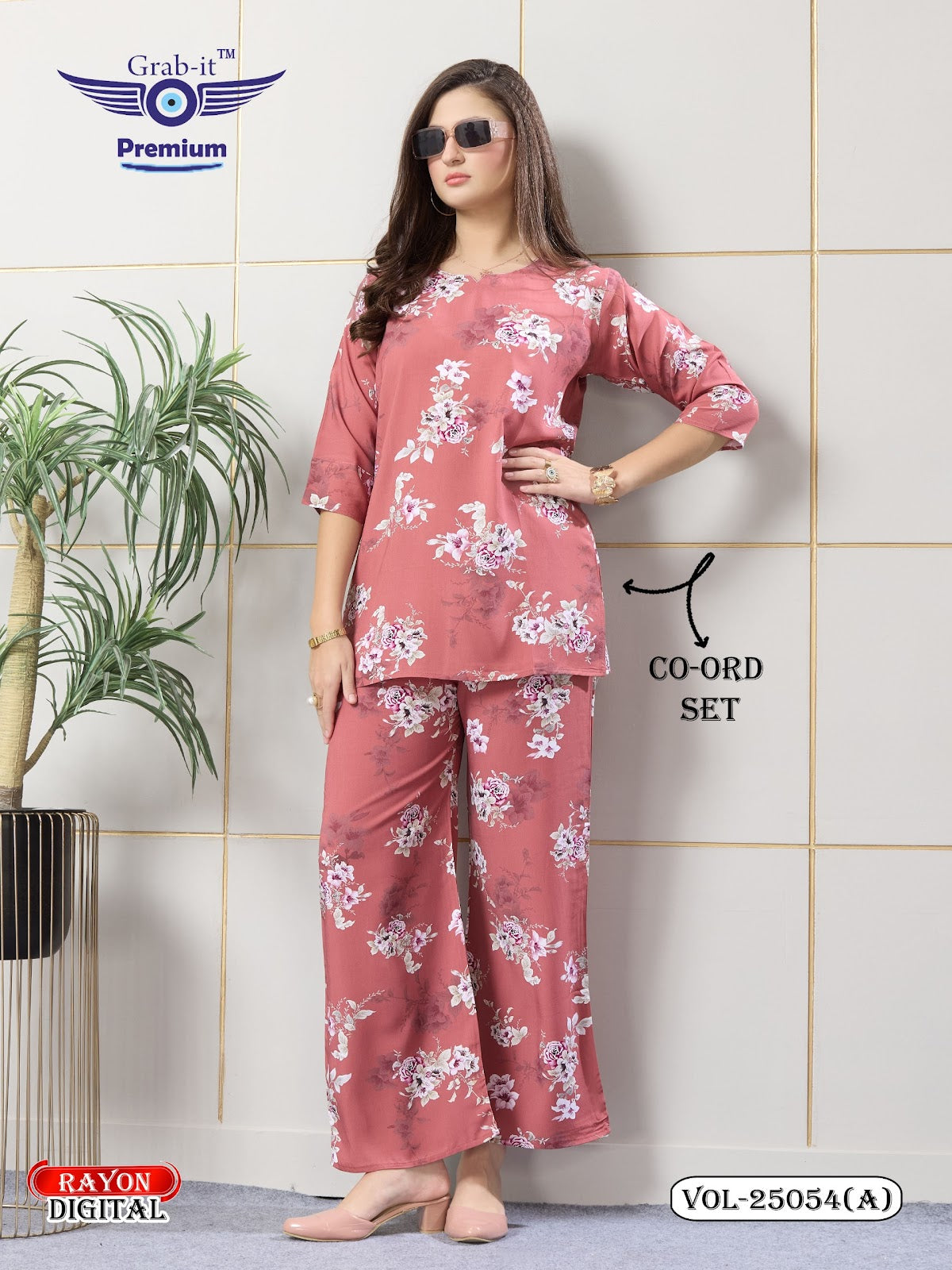 Vol 25054 A Grab It Rayon Co Ord Set Manufacturer Ahmedabad