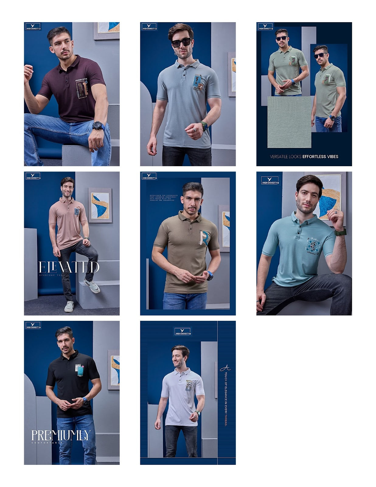 Vol 3898-3905 High Density Tencil Lycra Mens Tshirts Exporter Ahmedabad