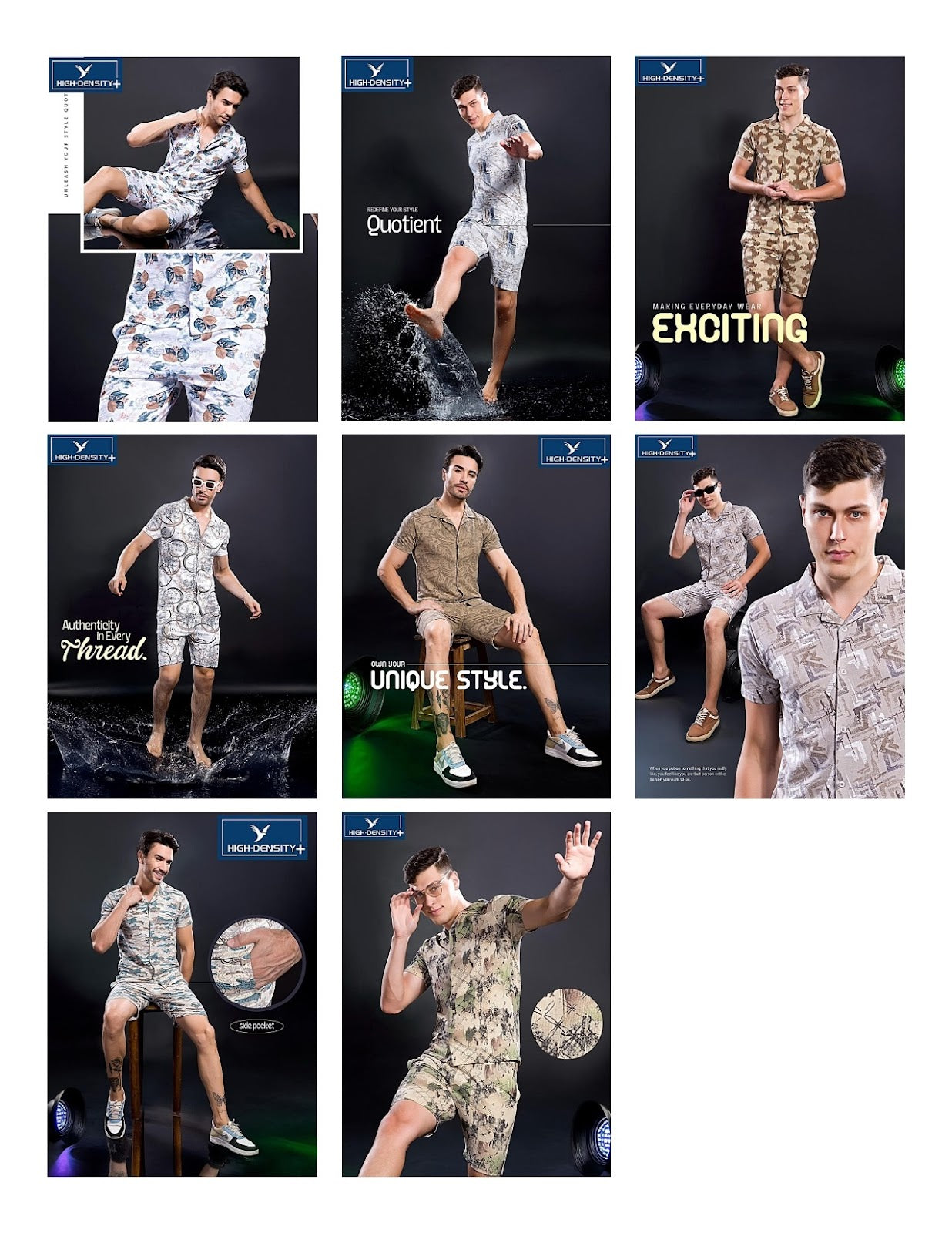 Vol 4389 - 4396 High Density Aop Mens Co Ord Set Wholesaler