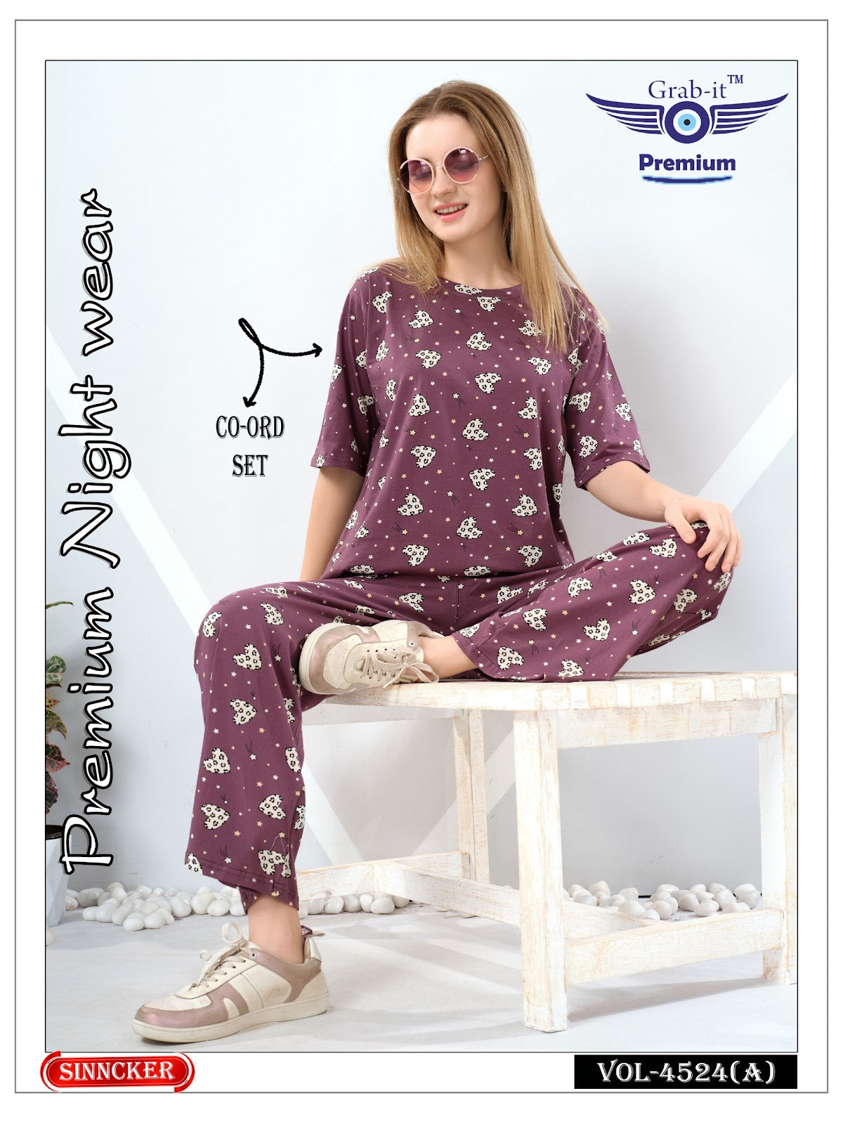 Vol 4524 A Grab It Sinker Co Ord Set Manufacturer Ahmedabad